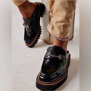 Sam Edelman Lennon Mule Loafers Black